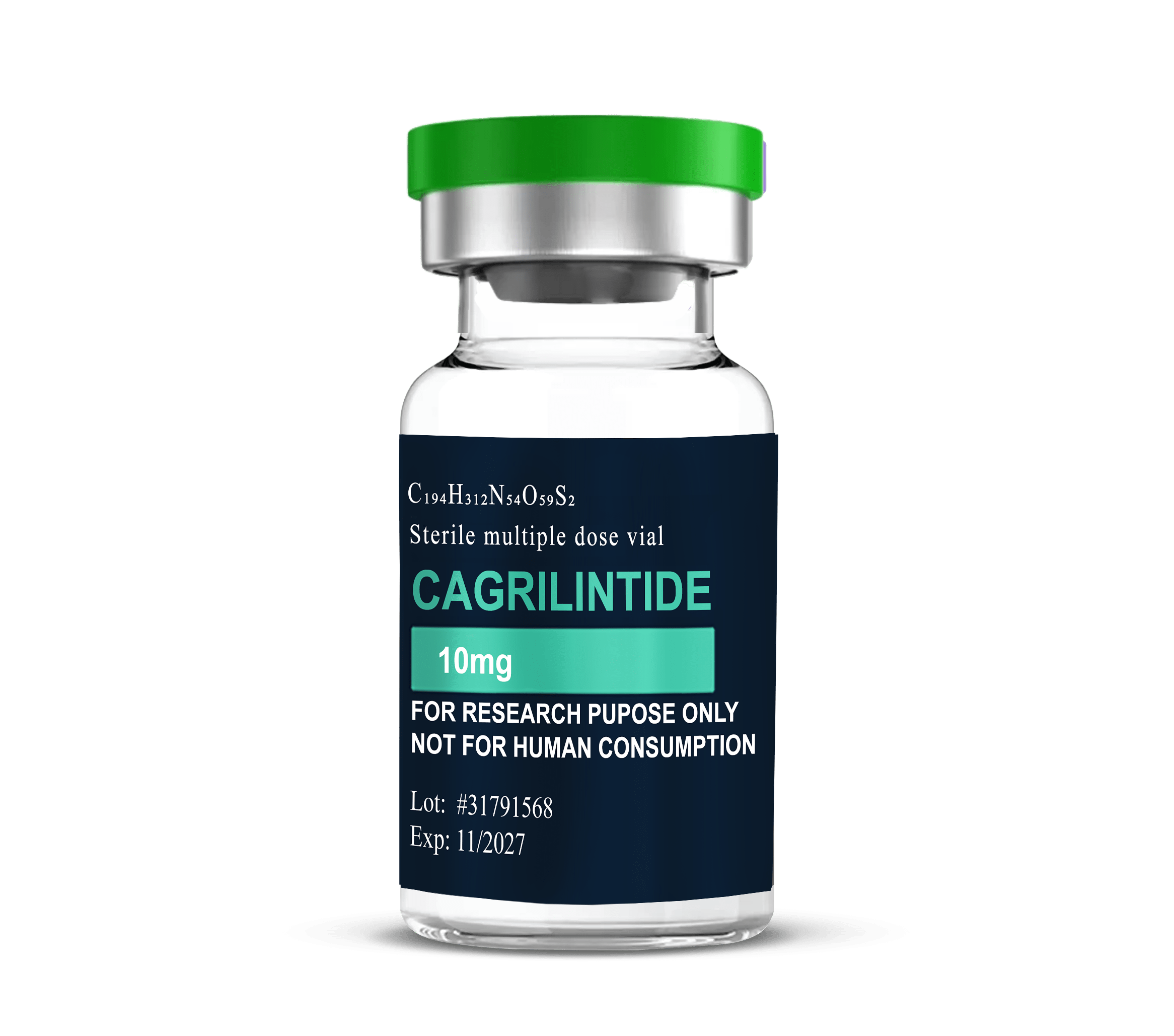 cagrilintide-10mg-lypholized-powder-research-use-only.png Cagrilintide 10mg (Lypholized Powder) Research Use Only - Image 1
