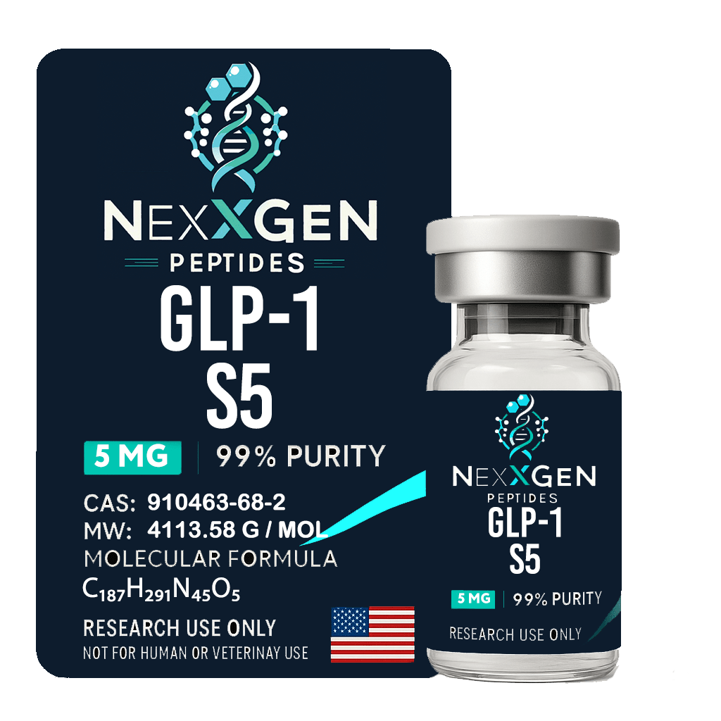 glp-1-s5-mg-lyophilized-powder-research-use-only.png GLP-1 S5 mg Lyophilized Powder - (Research Use Only) - Image 1