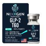 GLP-2 T60 mg Lyophilized Powder (Research Use Only)