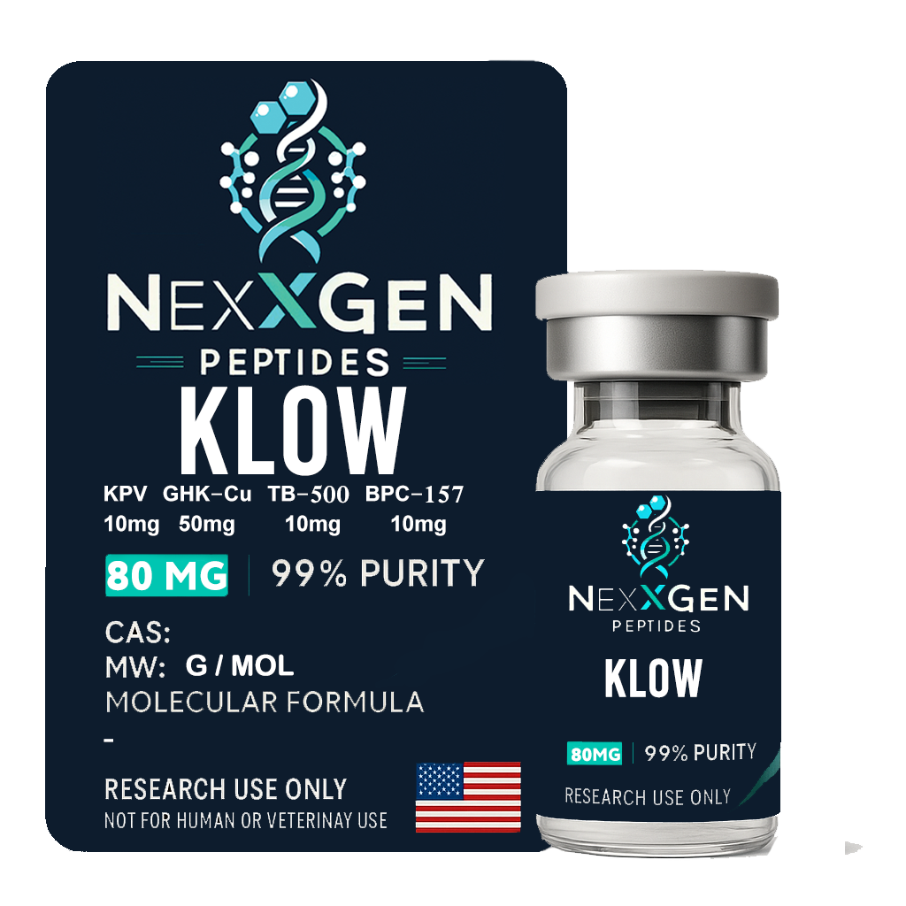 klow-peptide-blend-80mg-lyophilized-powder-for-research-use-only.png KLOW PEPTIDE BLEND 80MG Lyophilized Powder (For Research Use Only) - Image 1